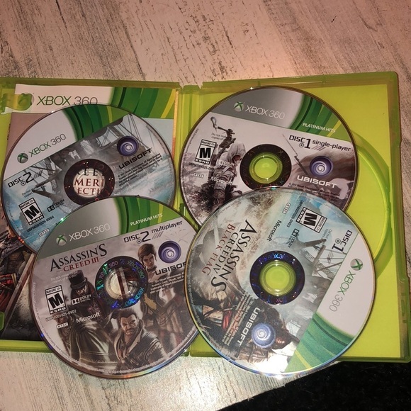 XBOX360 assassins creed the americas collection video game 4 games in 1 Ubisoft‍ - Picture 4 of 4